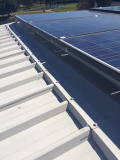 Solar panel sealing 1